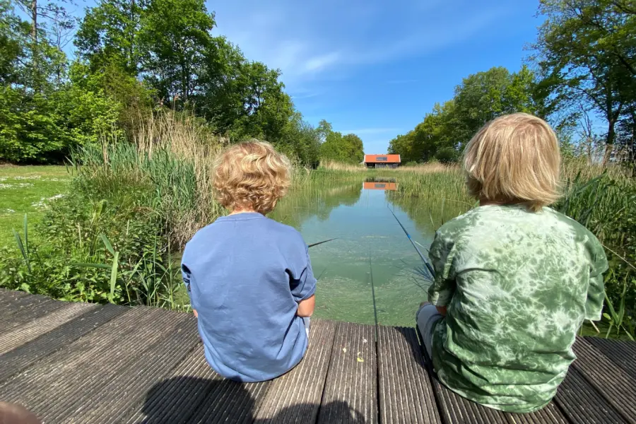 Visvijver vakantiepark Kaps Tubbergen